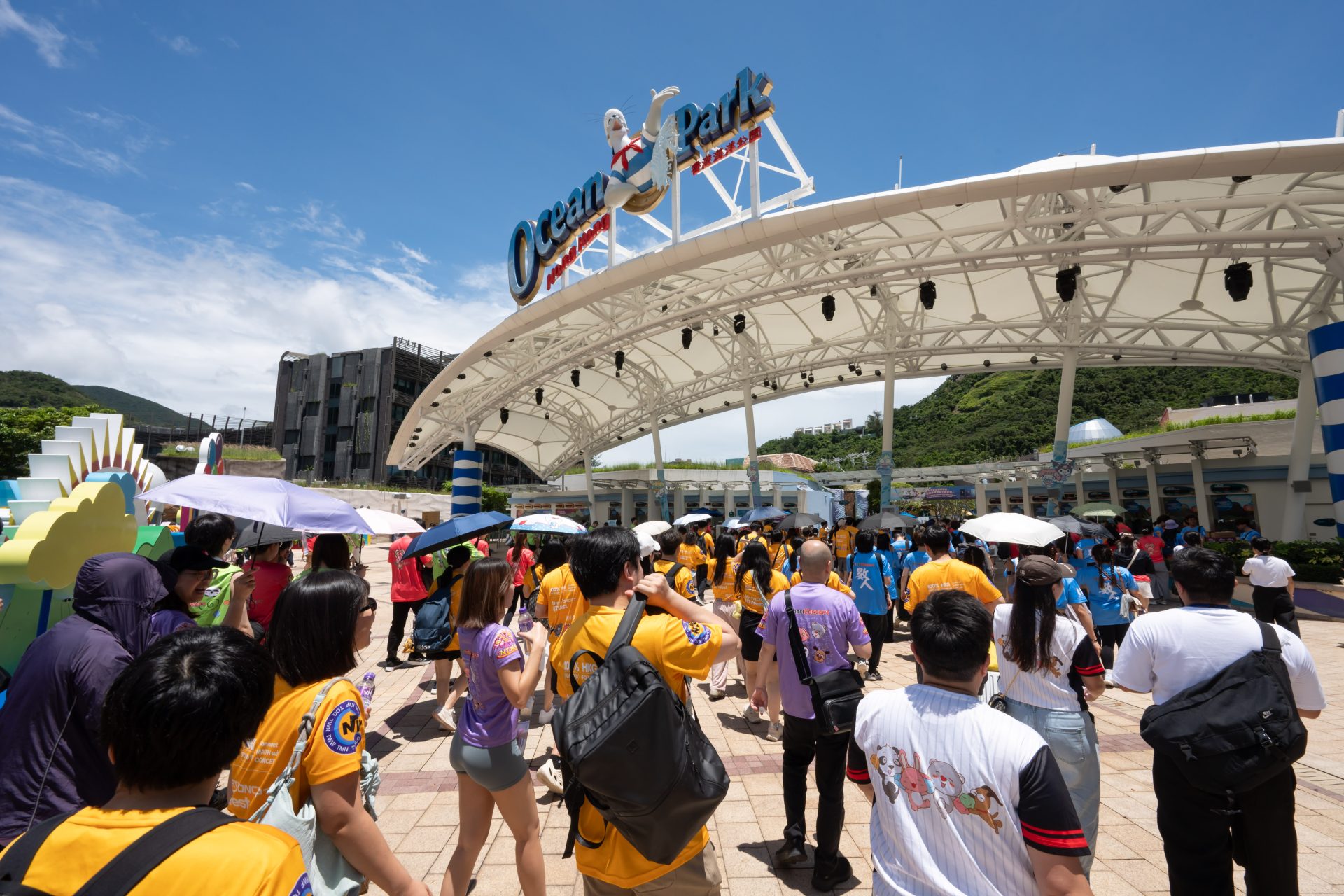 MathConcept Hong Kong members team building activity at Hong Kong Ocean Park