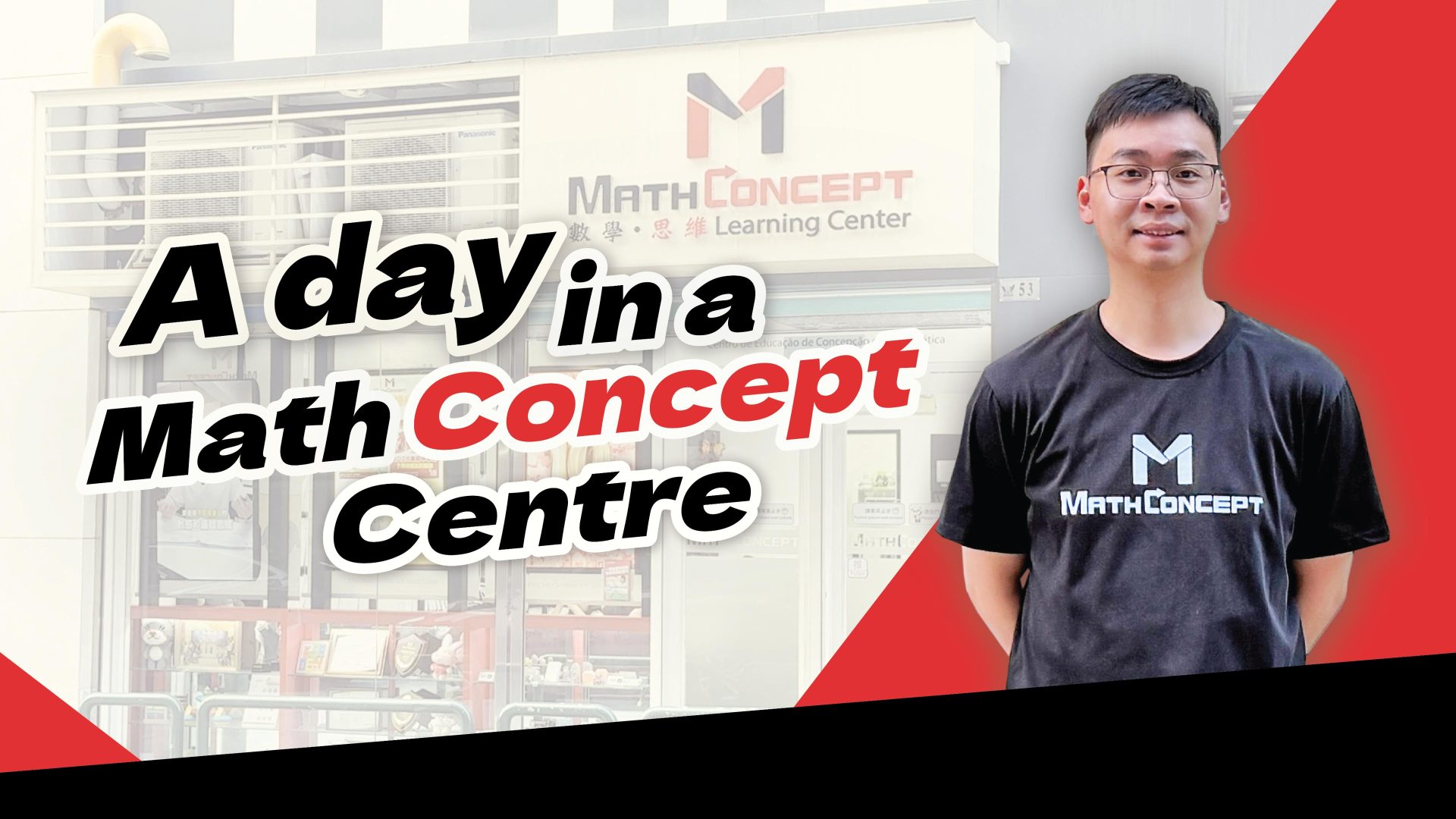 A Day in a MathConcept Centre shows a centre's daily operation and lesson flow through a detailed explanatory-led video featuring MathConcept franchise partners and tutors.